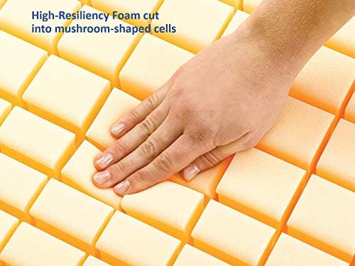 Invacare Softform Premier Bariatric Hospital Bed Mattress, 80" Length, 42" Width, 6" Height, IPM1080B42