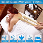 2PCS Bamboo Massage Sticks,Bamboo Therapy Massage Body Tool for Relax Muscles (2)