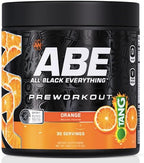 All Black Everything Pre-Workout Powder | Preworkout Energy Drink Mix | 350mg Caffeine | Beta Alanine & Citrulline | Energy Supplement for Men & Women | Tang Orange | 30 Servings