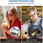 OKH Stick-on Reading Glasses Lens Adhesive Magnification Bifocal Lenses for Sunglasses Safety Goggles, No Water Needed
