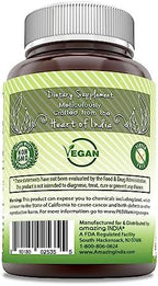 Amazing India Senna (Made with Natural Senna) 500 Mg per Serving 120 Veggie Capsules Supplement | Non-GMO | Glute-Free