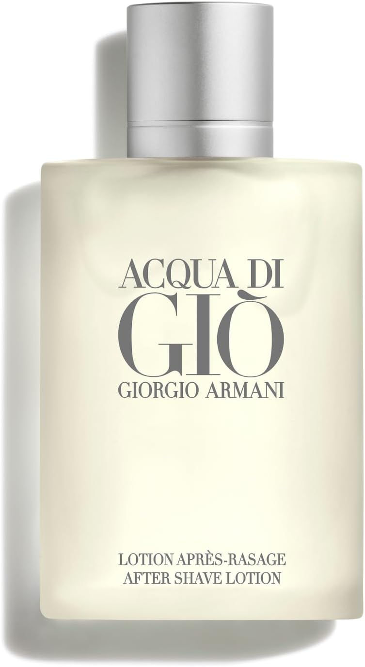 Armani beauty - Acqua di Gio - After Shave - Cologne for Men - Long Lasting Fragrance with Bergamot notes, Jasmine, White Musks, Patchouli & Cedarwood – 3.3 Fl Oz
