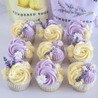 Icing Daisies | Edible Sugar Flowers | Daisy Cake Toppers | Edible Flower Decorations for Baking | Simply Sucré (18 Daisies)