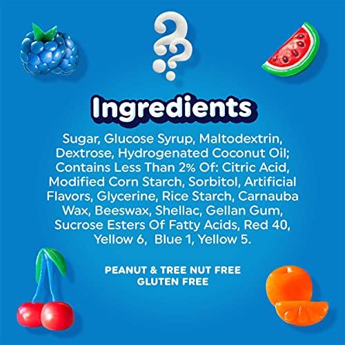 Airheads Candy Bites, Assorted Fruit Flavors, Easter Candy, Easter Basket Essentials Stuffers for Kids and Adults, Individually Wrapped Chewy, 2 Ounces (18-Pack)