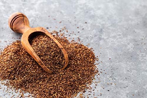 Rooibos Tea 1LB (16Oz) 100% CERTIFIED Organic (USDA seal) | Red Rooibos Loose Leaf Tea | South African Red Bush Herbal Tea| (200+ CUPS) | Non-GMO | Keto Friendly