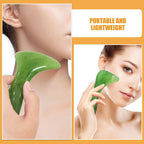 2Pcs Gua Sha Tool Set Unique Resin Scraping Boards for Body and Face Massage Handheld Muscle Massager Compact Home Use