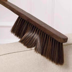 Wooden Hand Broom Brush Whisk Soft Bristle Cleaning Brush for Indoor & Outdoor Use Car Porch Debris Halloween Dust Dirt Driveways Sidewalks
