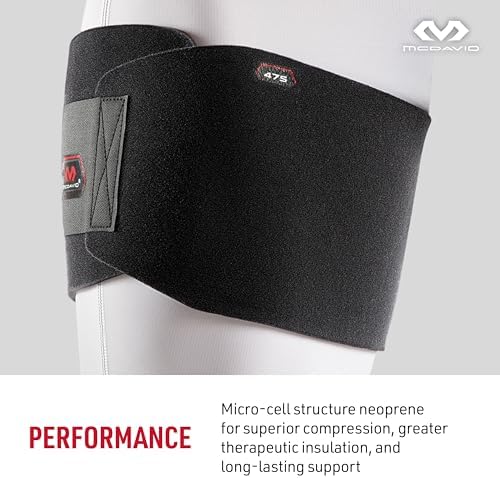 McDavid 475 Adjustable Groin Wrap , Black