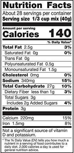 Betty Crocker Bisquick Pancake and Baking Mix, Low Fat, Cholesterol Free, Heart Smart, 40 oz