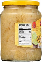 Hengstenberg Authentic German Sauerkraut, 24 Ounce (Pack of 6)