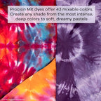 Jacquard Procion MX Tie Dye Powder Golden Yellow, 8 Ounce Jar for Fabric and Clothing | Permanent and Washfast