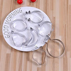 7 Pcs Fruit Cookie Cutter Set Apple Strawberry Banana Lemon Pomegranate Pear Pineapple DIY Molds Stainless Steel Cute Sweet Pastry Biscuit Fondant Cake Pancake Sugar Baking Cookie Cutters