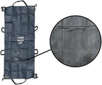 The Original Rescue Essentials Brand QuikLitter, Black Nylon Handles, Non-Woven Fabric, 500 Lb Rated, Low Cost, Disposable for Patient Transfer, Casualty Evacuation