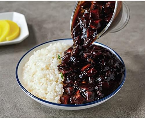 Jjajang Korean Chinese Black Bean Sauce For Rice, Noodle 100g(3.5oz) - Ready Meal (100g, 1)