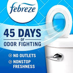 Febreze Small Spaces Air Freshener, Odor-Fighting, Plug In Alternative, Air Fresheners for Home and Bathroom and Kitchen, Closet Air Fresheners, Lilac Sunrise and Juicy Summer Peaches Scent, 4 Count