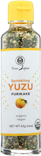 Muso from Japan Sprinkling Yuzu Furikake, No Additives, Vegan Friendly, USDA Certified Organic, 2.2 Ounce (Pack of 1)