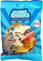 Generic Gummy Sharks, Candy, Made with fruit juice