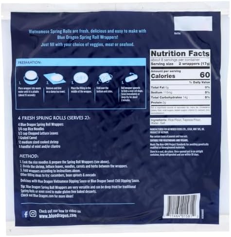 Spring Roll Wrapper Gluten Free - 134g