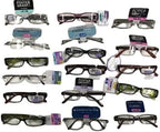 Foster Grant Reading Glasses -10 Pairs Assorted Bulk Magnivision, EZ Readers, Spare Pair, Essentials and other FGX brand READING GLASSES Assorted Strengths And Styles 1.25 - 3.25