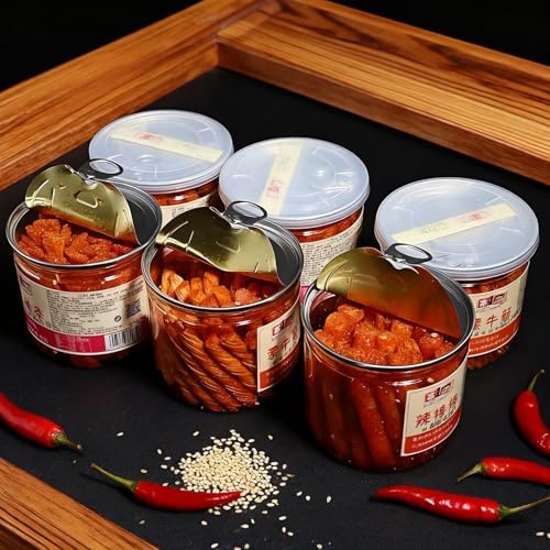 Chinese Style Spicy LaTiao Strips, Small Gluten Spicy Strips Latiao Snack Food, Best Vegan Fragrant Spicy Flavour, Spicy Sweet Savory,3 combinations Packed (3 Pack)