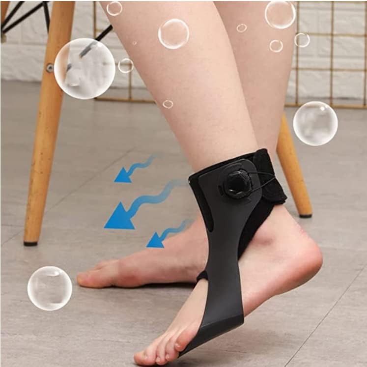 Drop Foot BRAC AFO Foot Drop Orthosis Ankle Brace Support Shoes Walking Drop Foot Brace Orthosis Foot Stabilizer/Left + Right,L