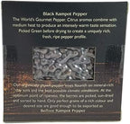 Bo Tree Farms Organic Kampot Pepper, Black Peppercorns, 3.2 Ounce
