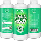 TPS NUTRIENTS Ultra Grow One Part Veg Plant Fertilizer with All NPK Cal-Mag and Micros, 1 Quart (32 oz)