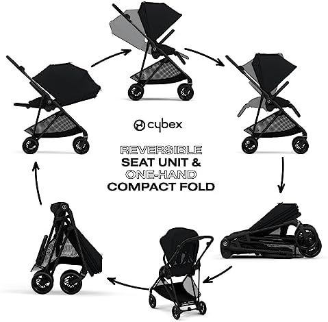 Cybex Melio Carbon 3 - Moon Black
