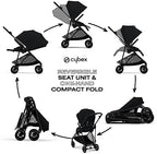 Cybex Melio Carbon 3 - Moon Black