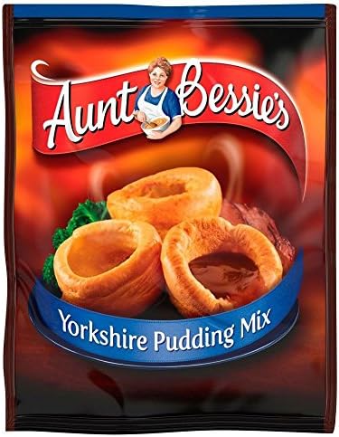 Aunt Bessie's Homebake Yorkshire Pudding Mix (128g) - Pack of 6