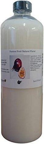 OliveNation Passion Fruit Natural Flavor, TTB-Approved for Brewing, Water Soluble Tropical Flavoring for Baked Goods, Beverages, Non-GMO, Gluten Free, Kosher, Vegan - 4 ounces