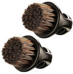 2-Pack Beard Brush for Men - Men's Beard Brush (Essential Tool For Professional Barbering & Grooming Services), Brush Neck Face Duster Brush for Hairdressing Salon Household