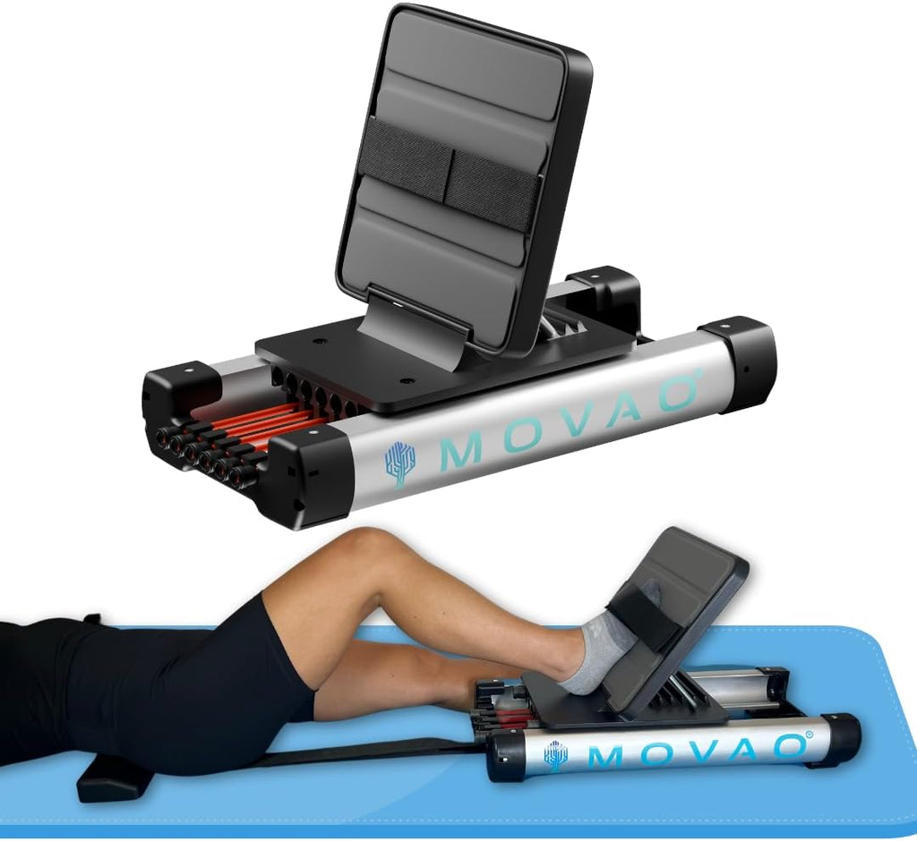 US Doctor Invented Mini in-Bed Leg Press Machine for Rehab | Low-Impact Leg Strength Trainer for Neurological & Orthopedic Recovery | Portable 9 lb PT Equipment with 6 Resistance Levels up to 66 lb