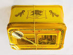 Spanish Saffron Tin Gathering of Saffron Select Grade 1/2 oz tin by Antonio Garcia Inest