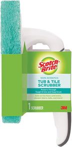 Scotch-Brite Non-Scratch Bathroom Scrub Brush Blue