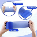 30 Yards Pre-wrap Athletic Tape Foam Underwrap Tape Foam Underwrap Bandage for Wrists Elbows Knees Ankles Hair Sports, 2.76 Inches