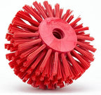 SPARTA 45005EC05 Plastic Multi-Purpose Valve Brush, Pipe Brush, Round Brush With Polyester Bristles, Color Coded For Commercial Cleaning, Kitchen, Restaurant, Bathroom, 3.9 X 5 X 3.9 Inches, Red