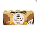 Tasty Kitchen Nyakers Swedish Gingersnaps Cookies Ginger Snaps 3 Varieties (1 Original, 1 Orange, and 1 Lemon) 10.58 Oz ea.