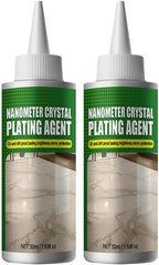 2 Pack Marble Nano Crystal-Plating Agent, Stone Crystal Plating Agent, Nano Crystal Plating Agent for Kitchen, Plastic Crystal Plating Agent