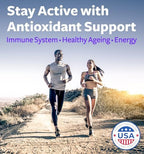 Super Antioxidants Supplement for Women & Men - High Potency Herbal & Fruit Blend with Acai, Goji, Pomegranate, Elderberry & Resveratrol for Skin Care & Immune Support - Vegan & Non-GMO - 60 Capsules