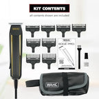 Wahl Edge Pro Bump Free Corded Beard Trimmer for Men Touch Up Trimmer & Grooming Detailer Kit – Perfect for Edging Beards, Mustaches, Hair, & Stubble, – Model 9686-300