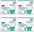 NEW Schick Intuition Sensitive Care Moisturizing Razor Blade Refills for Women with Natural Aloe 12 Count (Limited Edition)
