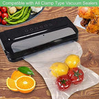 200 Gallon Size 11x16Inch 4mil Food Sealer Vacuum Sealer Bags with Commercial Grade,BPA Free,Heavy Duty,Great for Food Vac Storage or Sous Vide Cooking