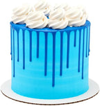 DecoPac Cake Drip, Royal Blue Color, Vanilla Flavor, Matte Like Chocolate, 6.35 oz