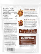 PEScience Protein Pancake Mix for Protein Waffles and Pancakes, Just Add Water, Whey and Casein Blend, Amazing Taste and Fluffy Texture - Homestyle Buttermilk, 12 Servings