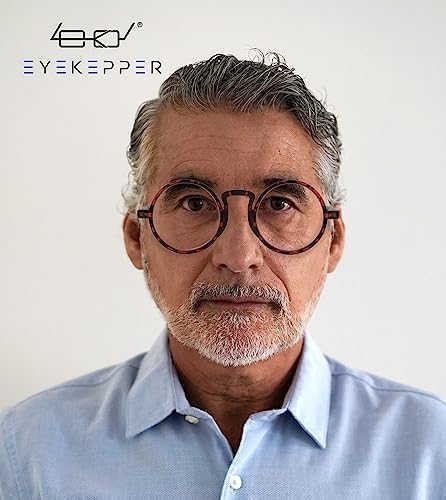 Eyekepper Round Reading Glasses for Women Men Retro Readers