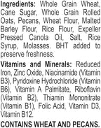 Great Grains Crunchy Pecans Breakfast Cereal for Adults, Crispy Flakes and Granola Clusters, Non-GMO, Heart Healthy, Made with Whole Grain, 16 oz Box