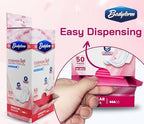 Bodyform Ultra Thin Sanitary Pads in Easy Disposable Dispenser, Ready to use Dispenser Bulk Buy Case Pack of 600 Counts (12 Packs of 50 Count)