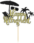 Happy Retirement Cake Topper-I'm Retired Ask Someone Else Cake Topper-Retirement Party Supplies Decoration (Happy Retirement)