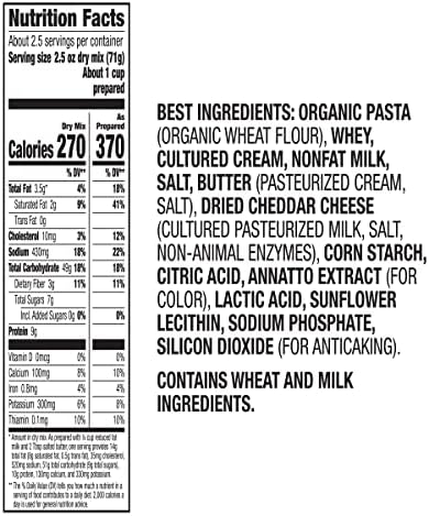 Annie's Classic Macaroni & Mild Cheddar Macaroni & Cheese Natural 6 oz Box